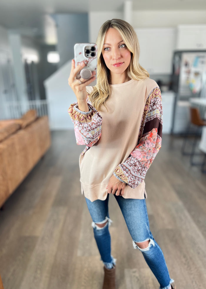 Brennay Pattern Top