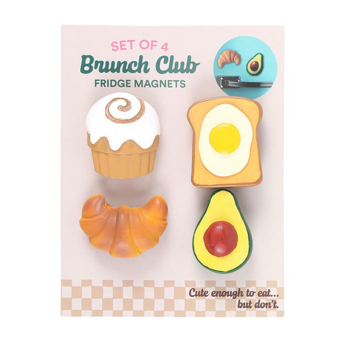 Brunch Club Fridge Magnet Set 🇬🇧