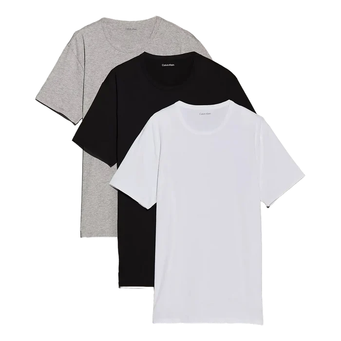 Calvin Klein Crew Neck t-skjorte 3-pakning