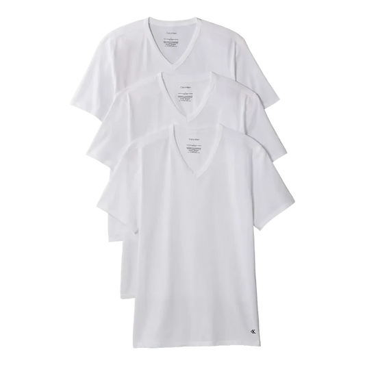 Calvin Klein V-neck t-skjorte 3-pakning