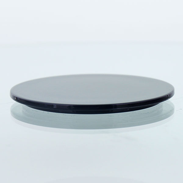 Candela Tumbler Lids - Electroplated Plastic Black - Shallow