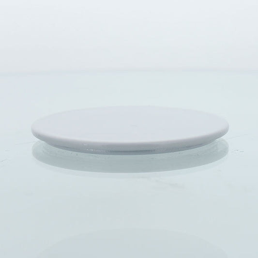 Candela Tumbler Lids - Electroplated Plastic White  - Large
