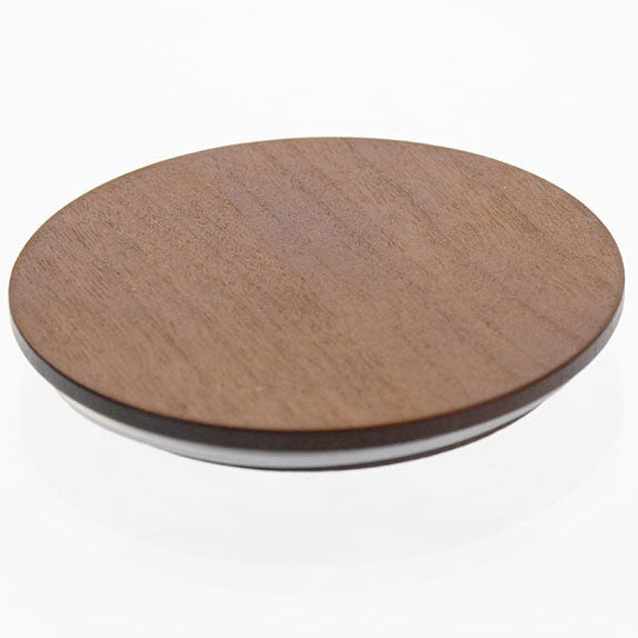 Candela Tumbler Lids - Slim Profile - Dark Walnut - Shallow