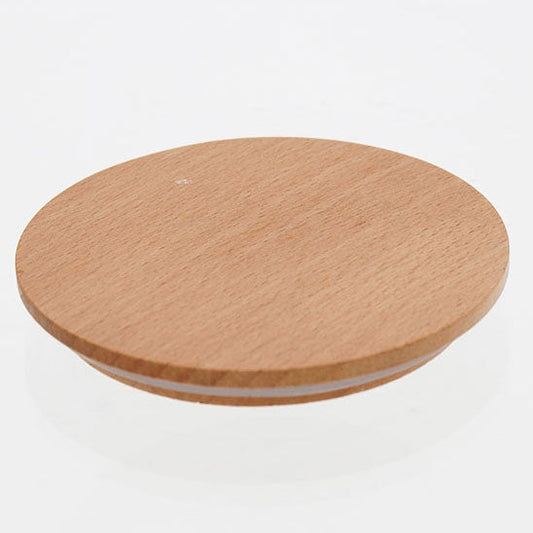Candela Tumbler Lids - Slim Profile - Natural Beech - Shallow