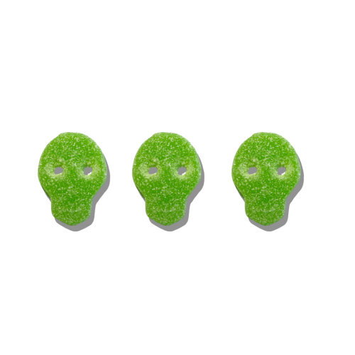 Candycrave Vegan Fizzy Apple Skulls 2kg 🇬🇧