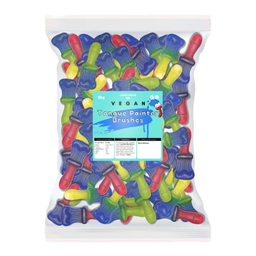 Candycrave Vegan Tongue Painter Brushes 2kg 🇬🇧