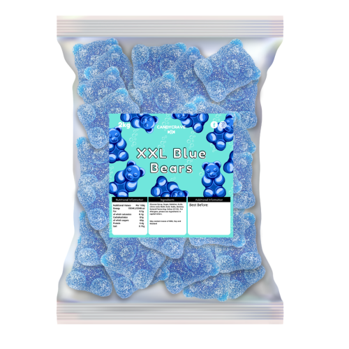 Candycrave XXL Fizzy Blue Bears 2kg 🇬🇧