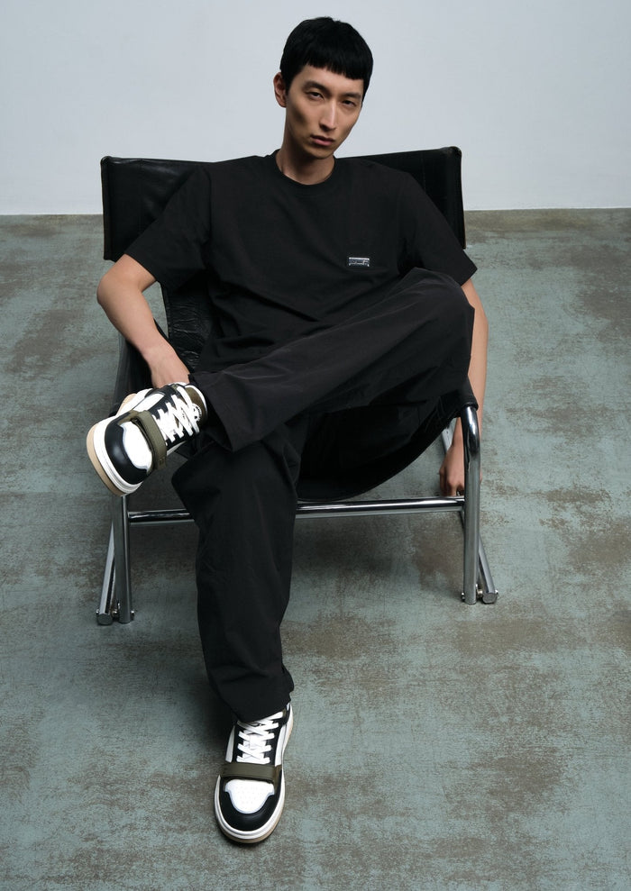 Carlton Strap Black Khaki