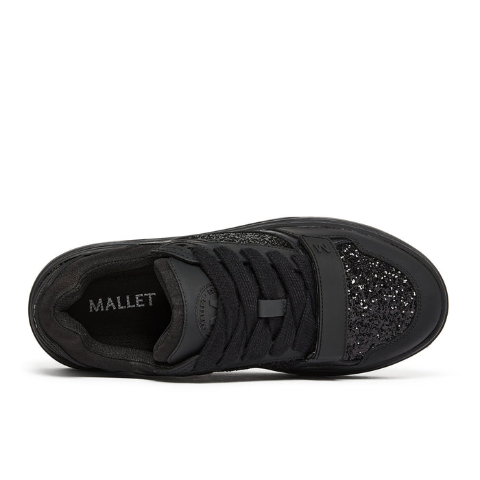 Mallet London Carlton Strap Black Spark Mens Trainers