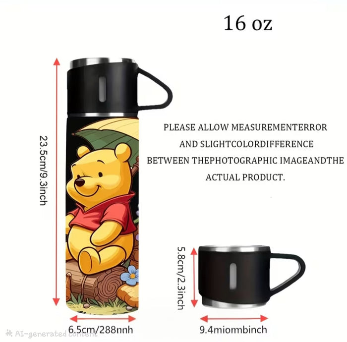 Character Stainless Steel insulated tumbler flask 🇨🇳