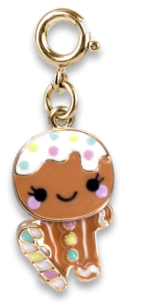 CHARM IT! Gold Swivel Gingerbread Charm