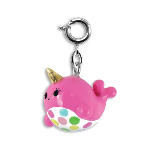 CHARM IT!  Pink Narwhal Charm