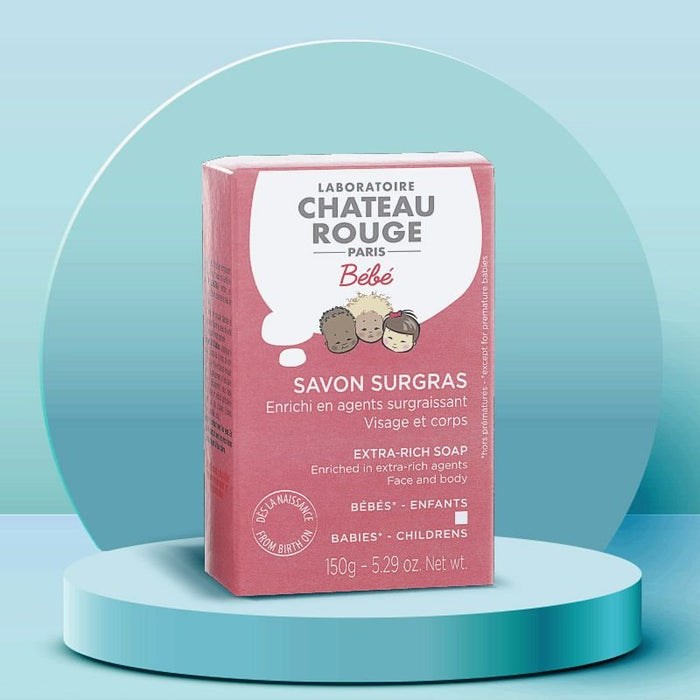 CHATEAU ROUGE - EXTRA RICH BEBE SOAP 150g - ShanShar Beauty : The world of beauty.