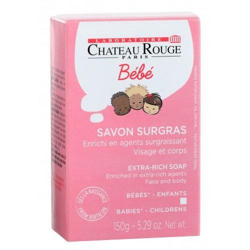 CHATEAU ROUGE - EXTRA RICH BEBE SOAP 150g - ShanShar Beauty : The world of beauty.