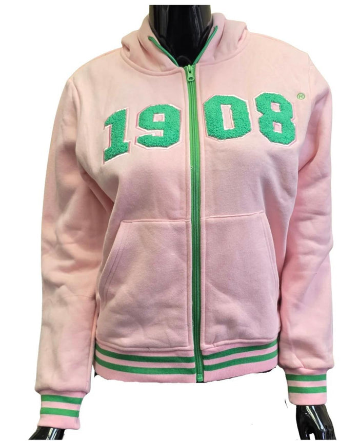 Chenille Zip Hoodie