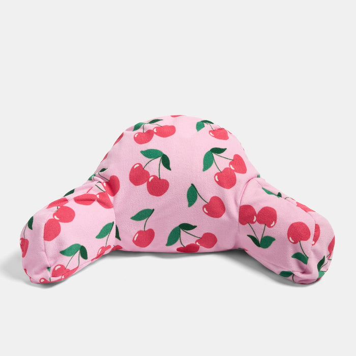Cherry Print Inflatable Cuddle Cushion - Pink 🇬🇧