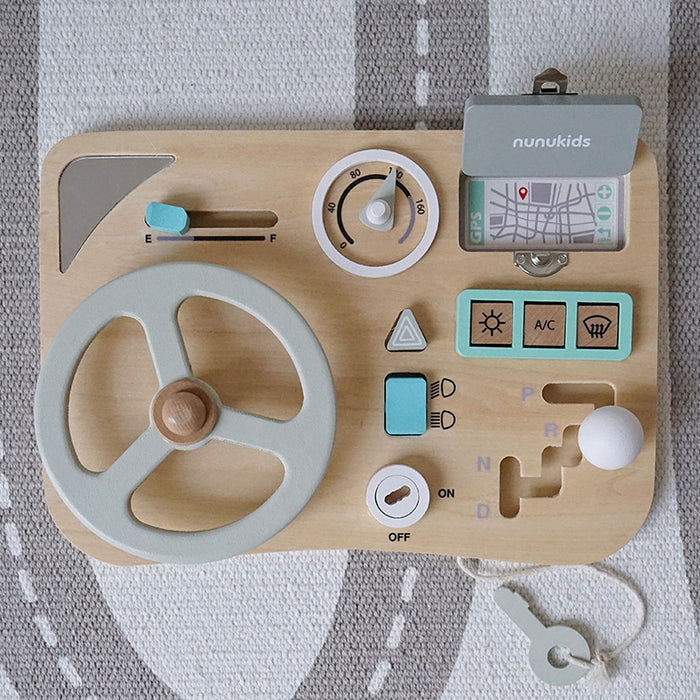 Children's Puzzle Montessori Early Education Busy Steering Wheel 🇨🇳