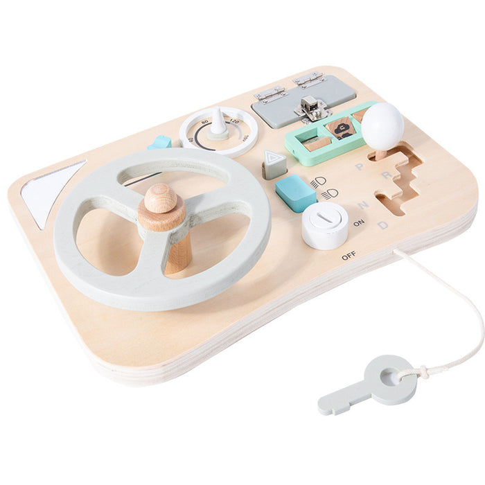 Children's Puzzle Montessori Early Education Busy Steering Wheel 🇨🇳
