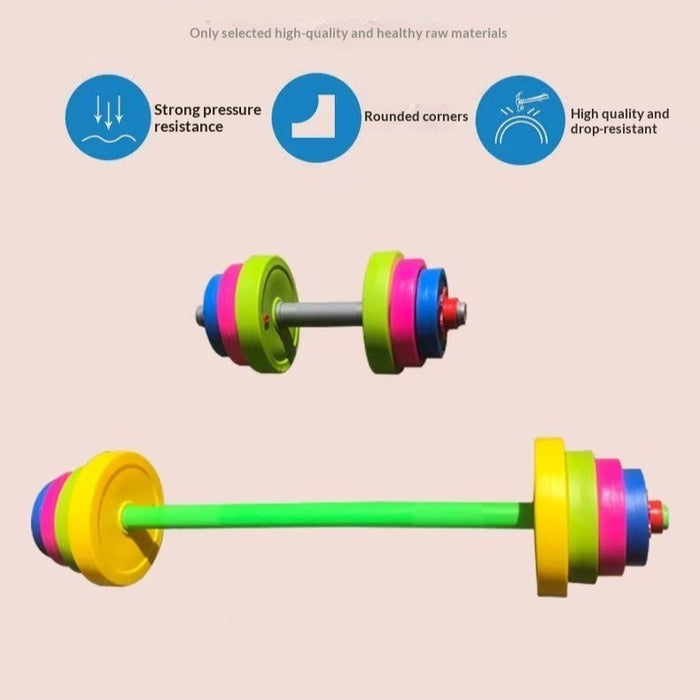 Childrens Weightlifting Equipment Sports Fitness Gear Sensory Integration Training 🇨🇳
