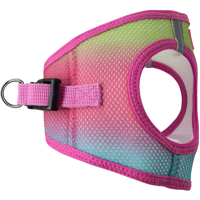 CHOKE-FREE-MESH-DOG-HARNESS-OMBRE-COTTON-CANDY