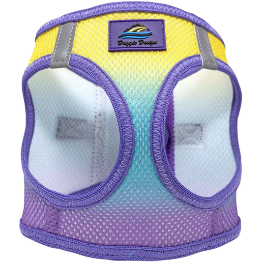 CHOKE-FREE-MESH-DOG-HARNESS-OMBRE-LEMONBERRY-ICE