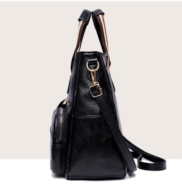 CL1370 - Retro Multi-Pocket Fashion Handbag