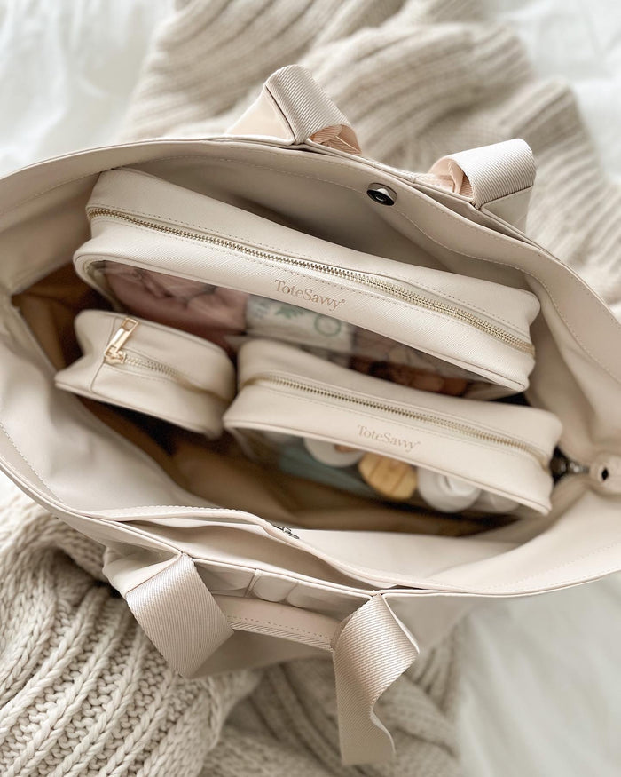 Clear Pouch Trio Set