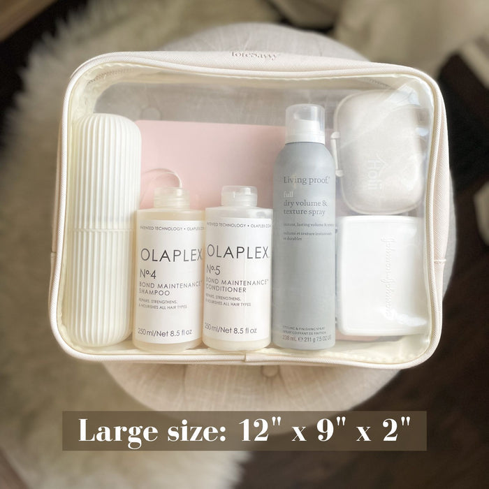 Clear Pouch Trio Set