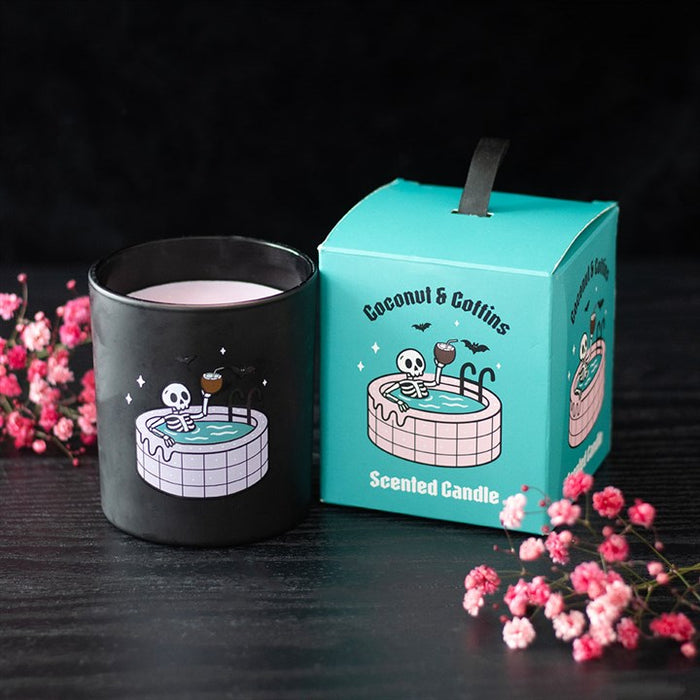 Coconut & Coffins Scented Candle 🇬🇧