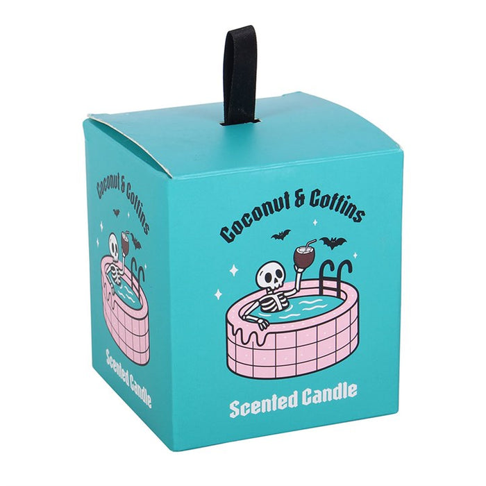 Coconut & Coffins Scented Candle 🇬🇧