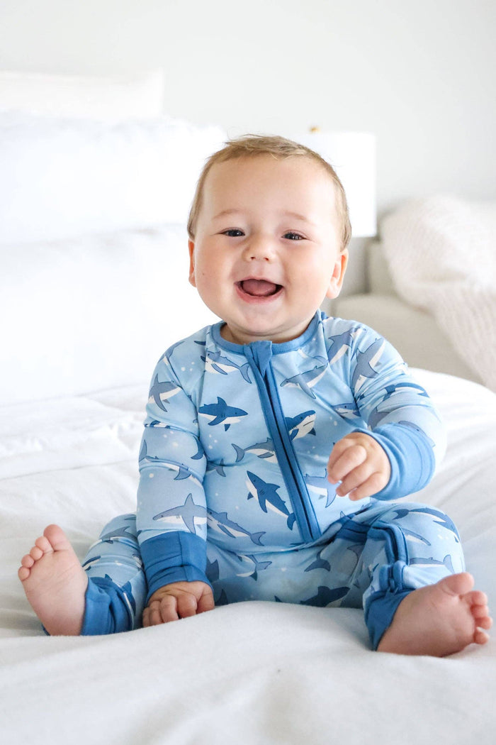 Convertible Zip Romper | Fin Friends