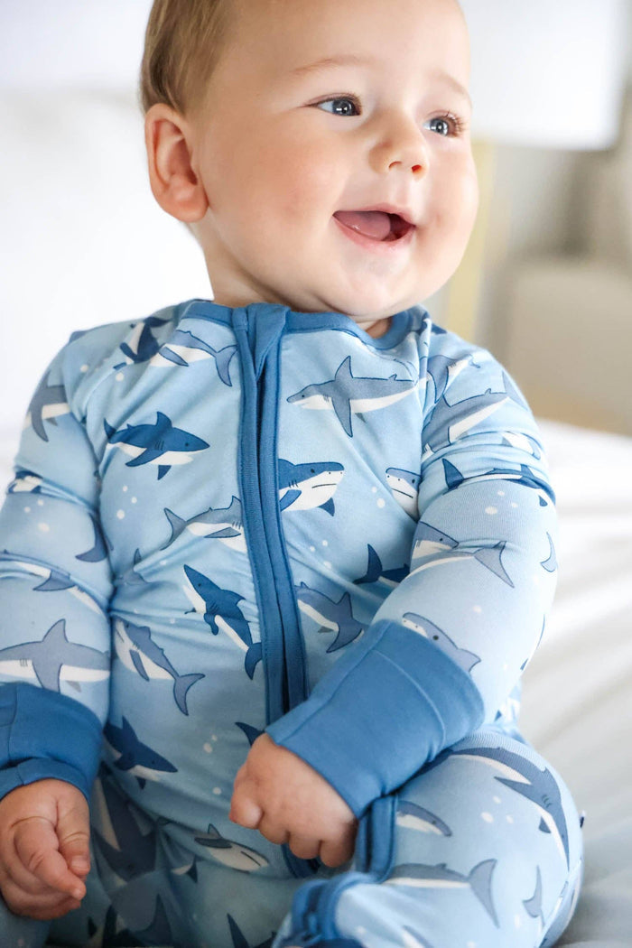 Convertible Zip Romper | Fin Friends