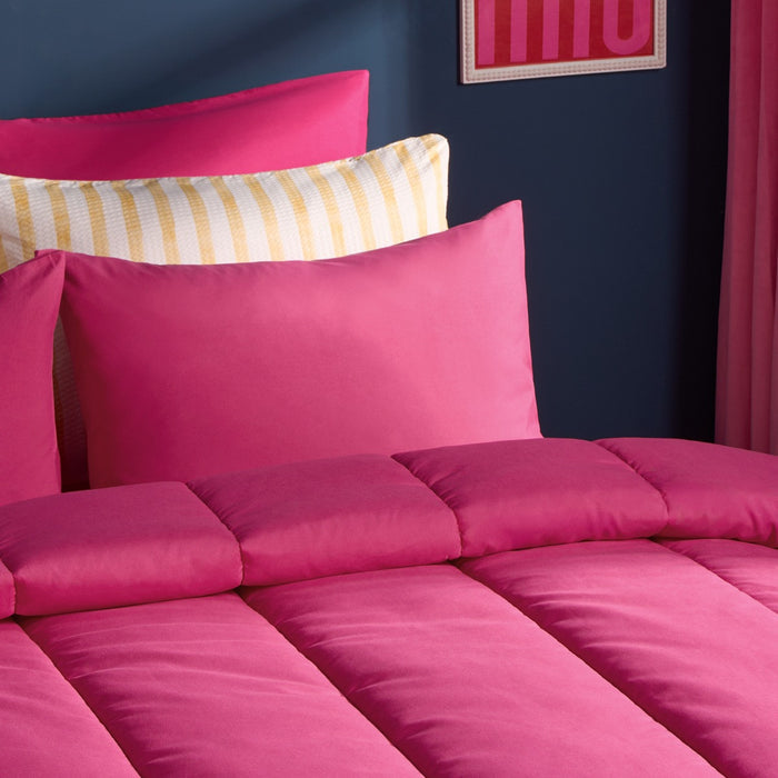 Coverless 10.5 Tog Duvet Set - Hot PINK 🇬🇧