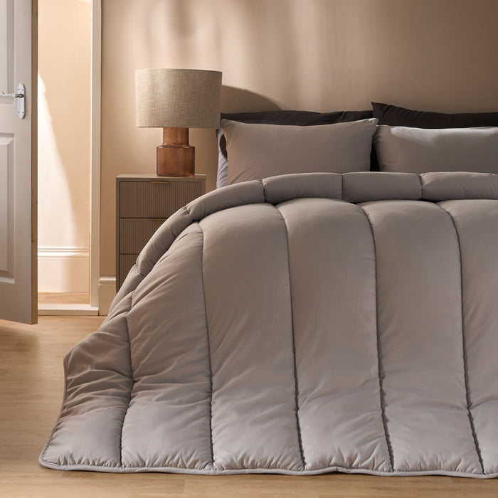 Coverless 10.5 Tog Duvet Set silver 🇬🇧
