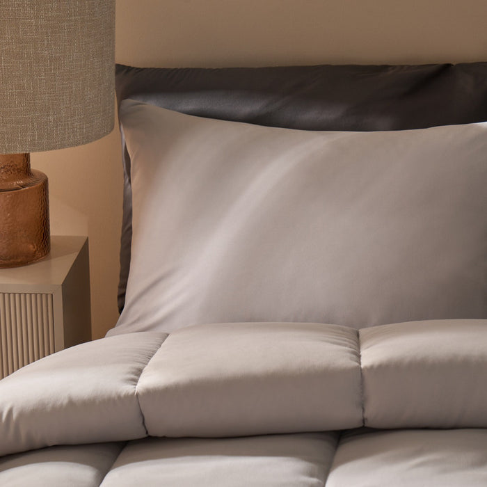 Coverless 10.5 Tog Duvet Set silver 🇬🇧
