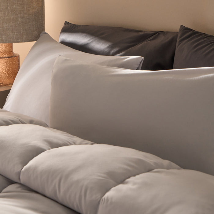 Coverless 10.5 Tog Duvet Set silver 🇬🇧