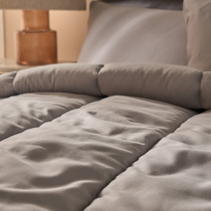 Coverless 10.5 Tog Duvet Set silver 🇬🇧