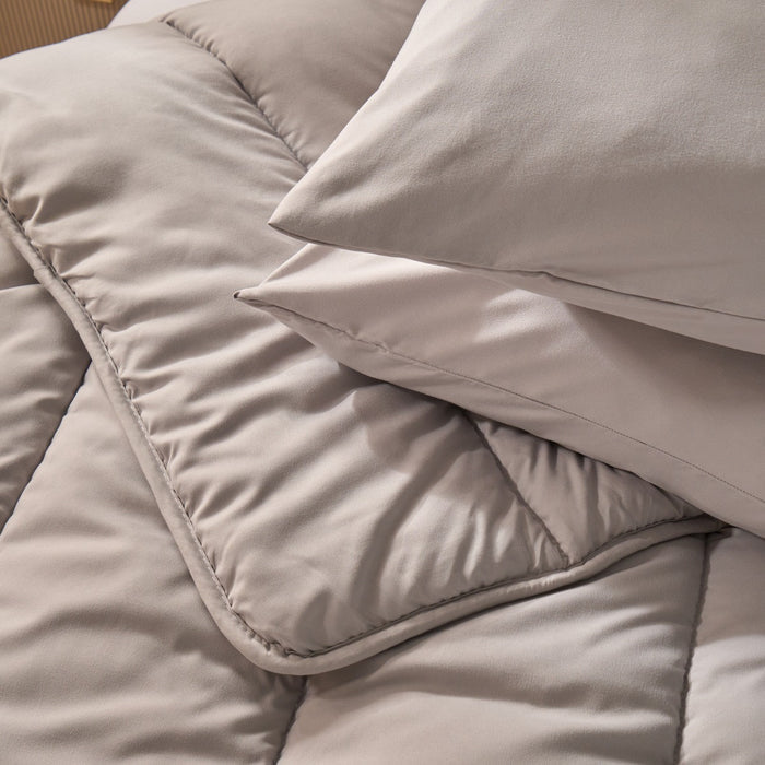 Coverless 10.5 Tog Duvet Set silver 🇬🇧