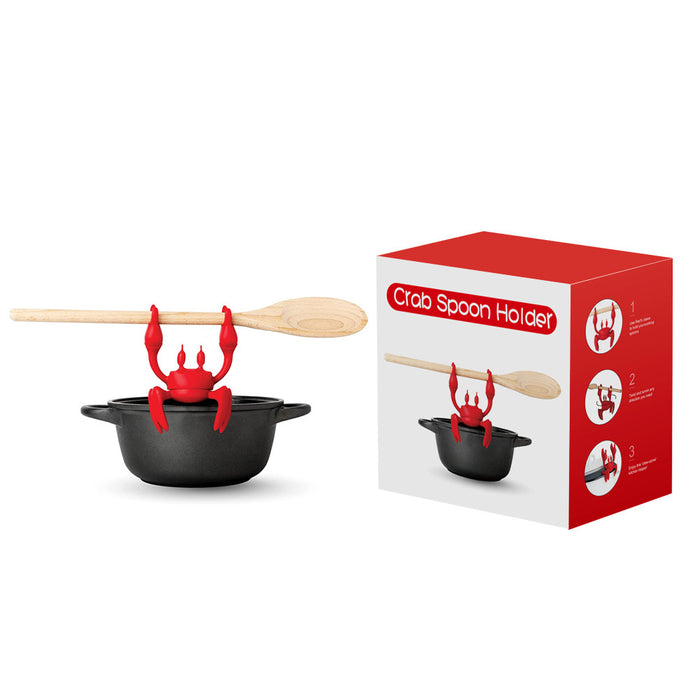 Crab Pot Side Clip Silicone Tableware Stand 🇨🇳
