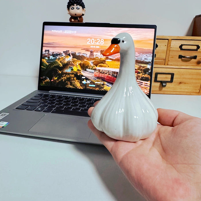 Creative Ceramic Duck Healing Desktop Ornaments 🇨🇳