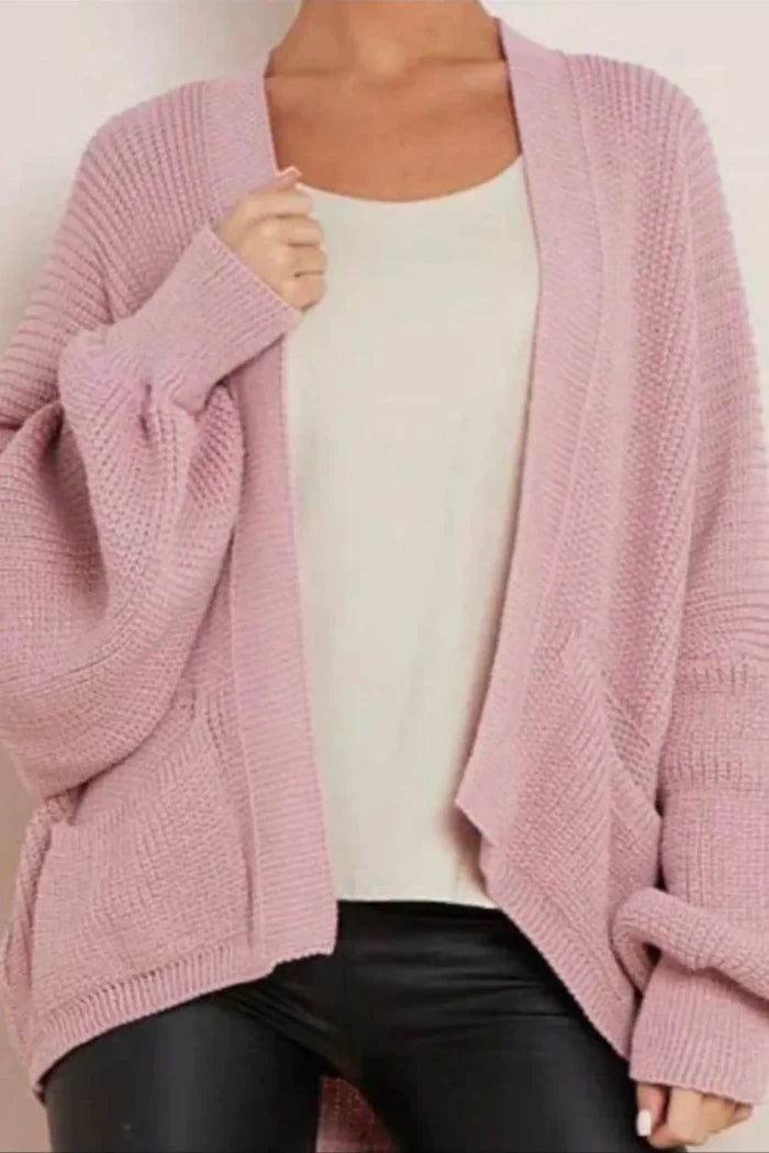 Crop Balloon Pocket Cardigan 🇬🇧