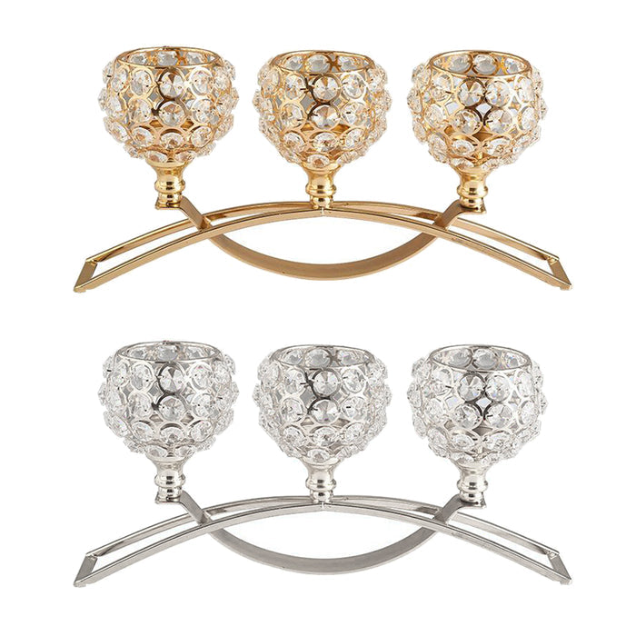 Crystal Candle Holder Amazon Geometric Wrought Iron Candle Holder Ornaments 🇨🇳