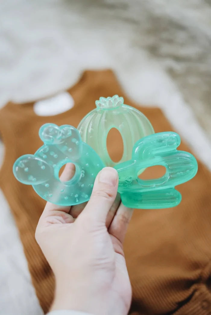 Cutie Coolers - Cactus Soothing Water Filled Teethers 3 Pk