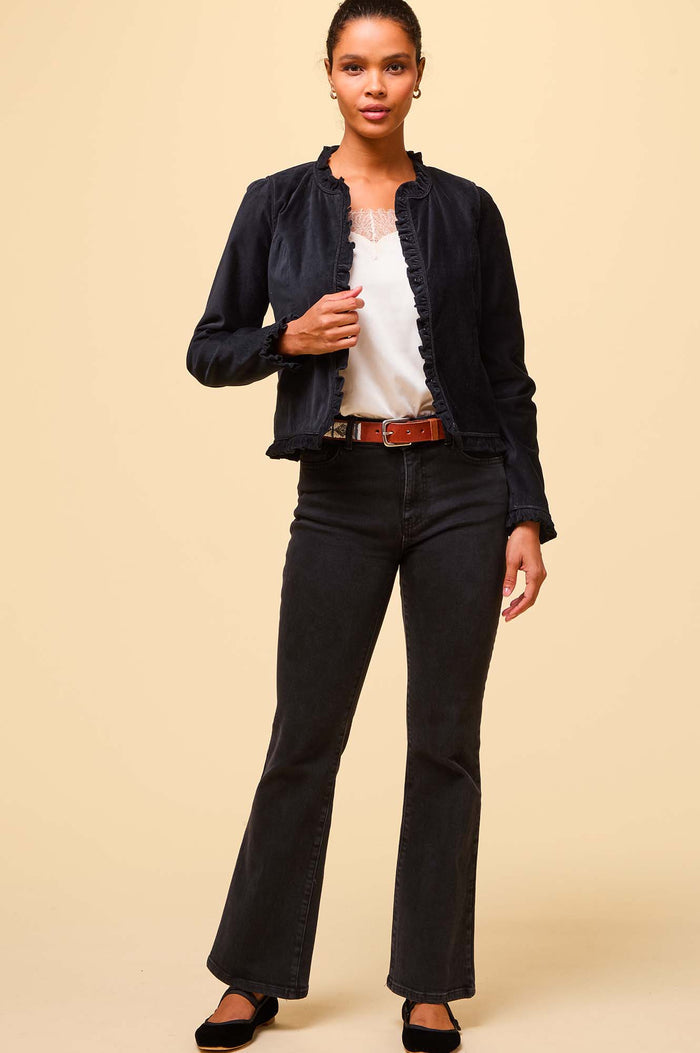 Denim Boot Cut Jean | Black - Aspiga