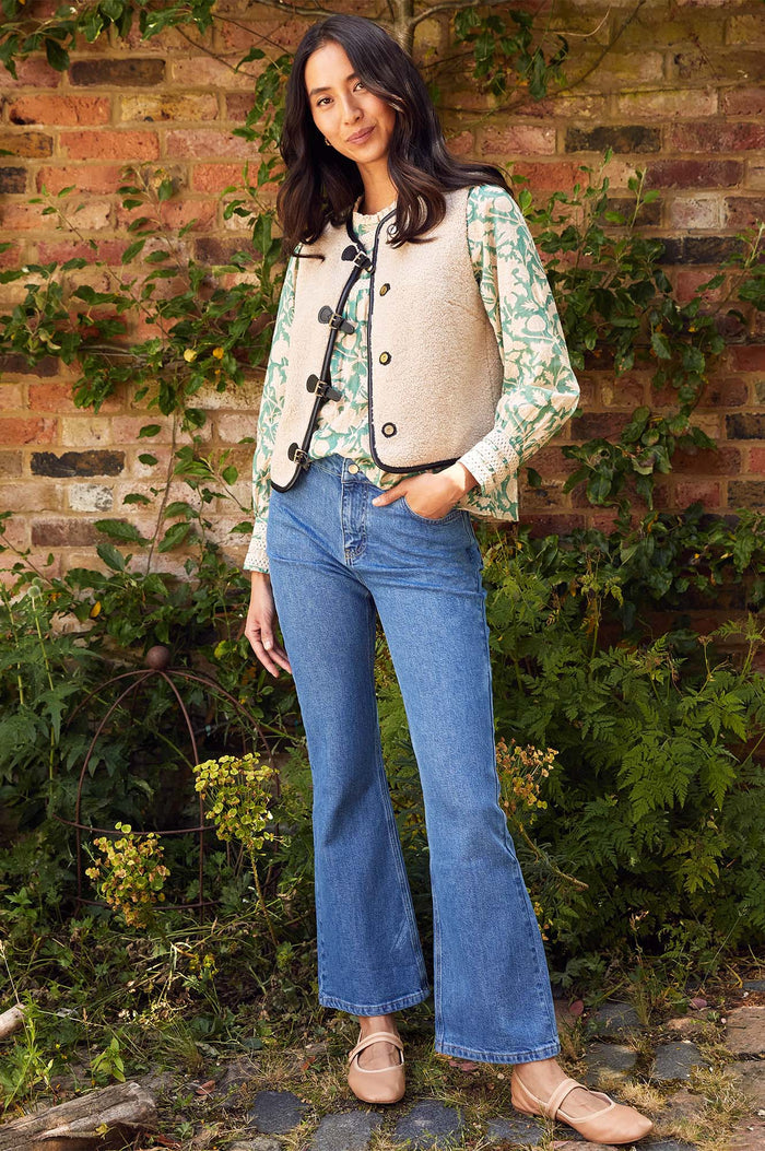 Denim Boot Cut Jean | Mid Wash - Aspiga