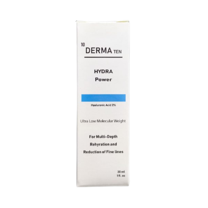 DERMA TEN Hydra Power Hyaluronic Acid Serum  – 30 ml