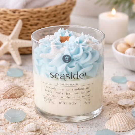 Dessert Candle Seaside | Coastal Scent Home Fragrance