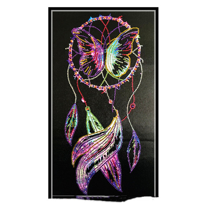 Diamond painting wind chime ornaments 🇨🇳