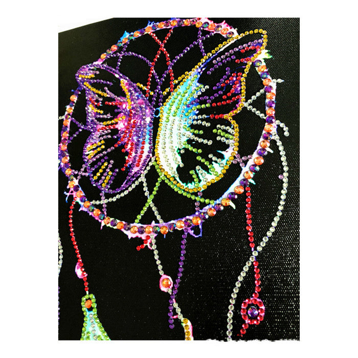 Diamond painting wind chime ornaments 🇨🇳