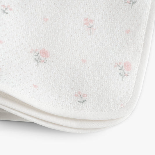 Washcloth in Ditsy Floral - Pink